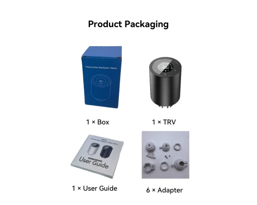 Умная радиаторная термоголовка Zigbee Smartdust ST-TRV801